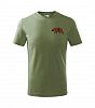 Dětské myslivecké tričko 138 PXT CREATIVE s tiskem khaki vel. 110 - Obrázek (8)